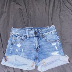 American eagle high rise shorts 00